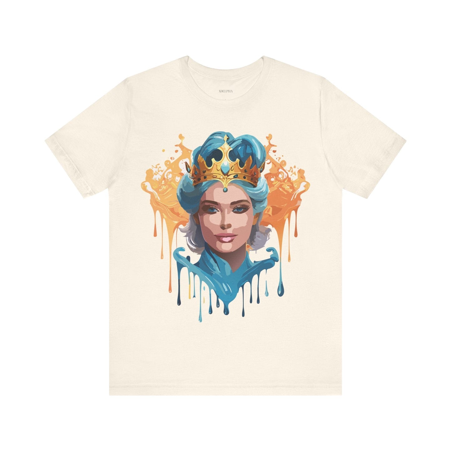 Queen Woman Portrait Graphic Unisex 100 Cotton Vintage Artwork Tee 17