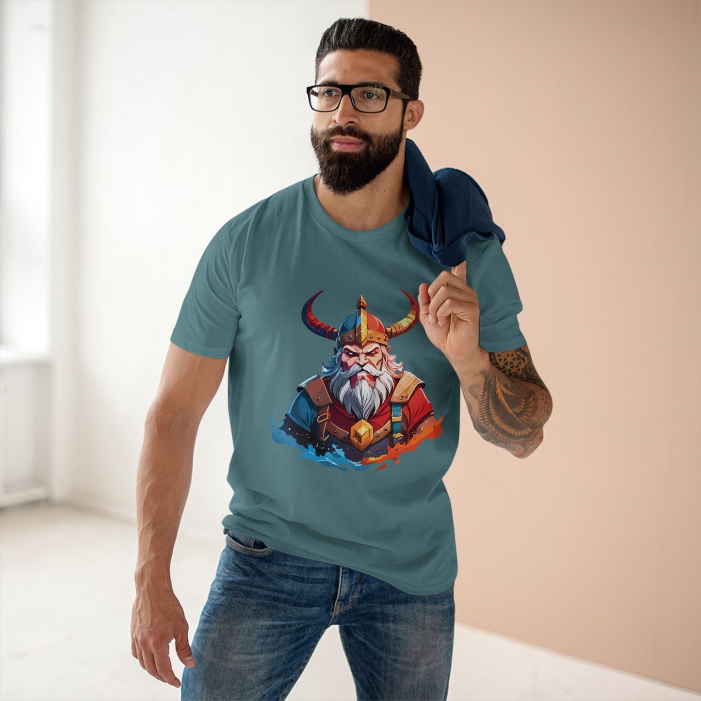 Viking Graphic Unisex 100 Cotton Staple Tee 22