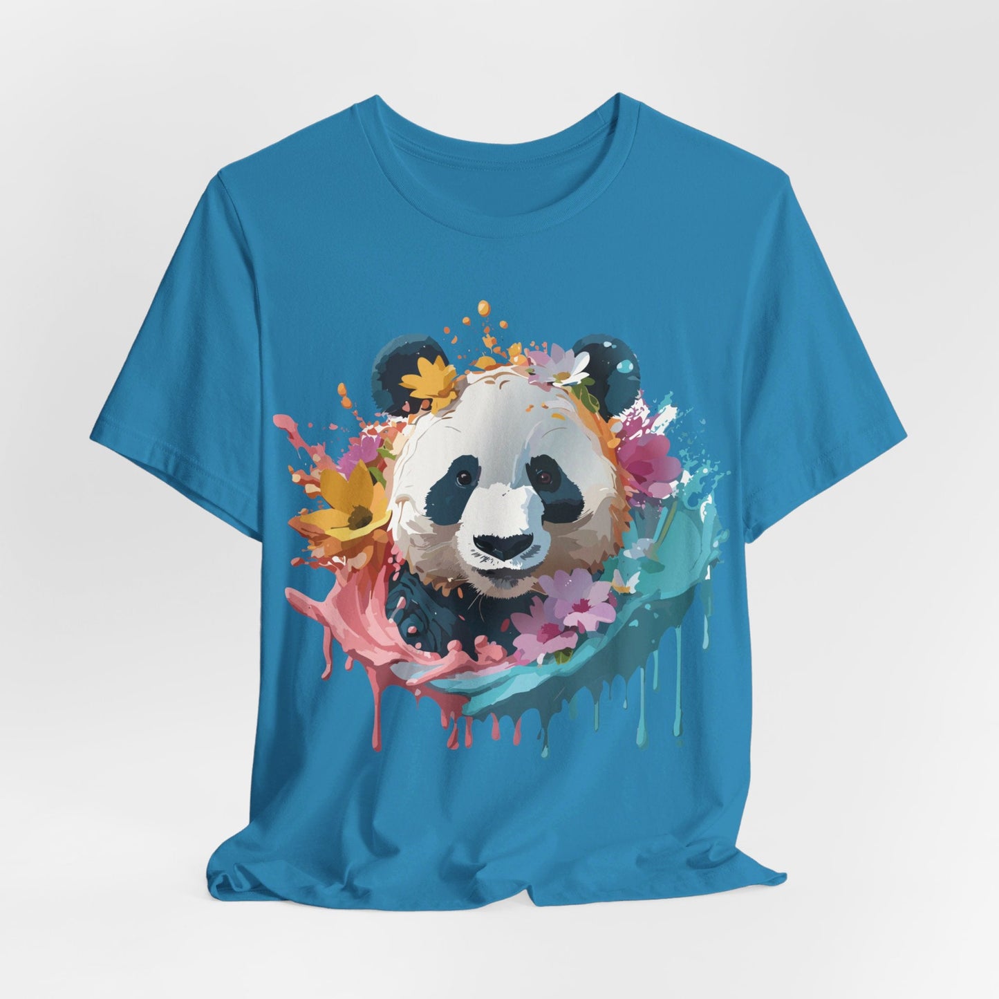 Adelpha Panda Graphic Tee Unisex Short Sleeve Vintage Inspired Artwork Shirt Premium Quality
