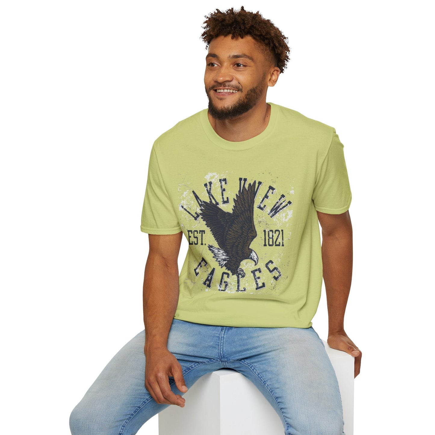 Unisex Art Design T Shirt Graphic Tee Gildan 64000 Softstyle 100 Percent Ring Spun Cotton