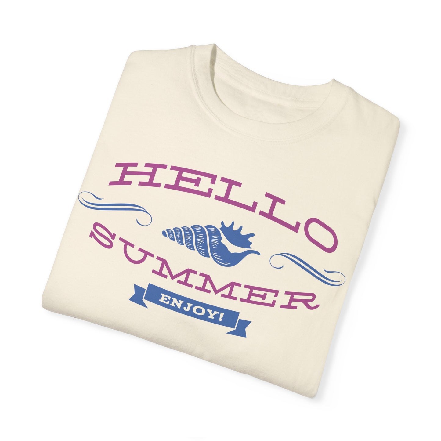 Unisex T-shirt with summer design