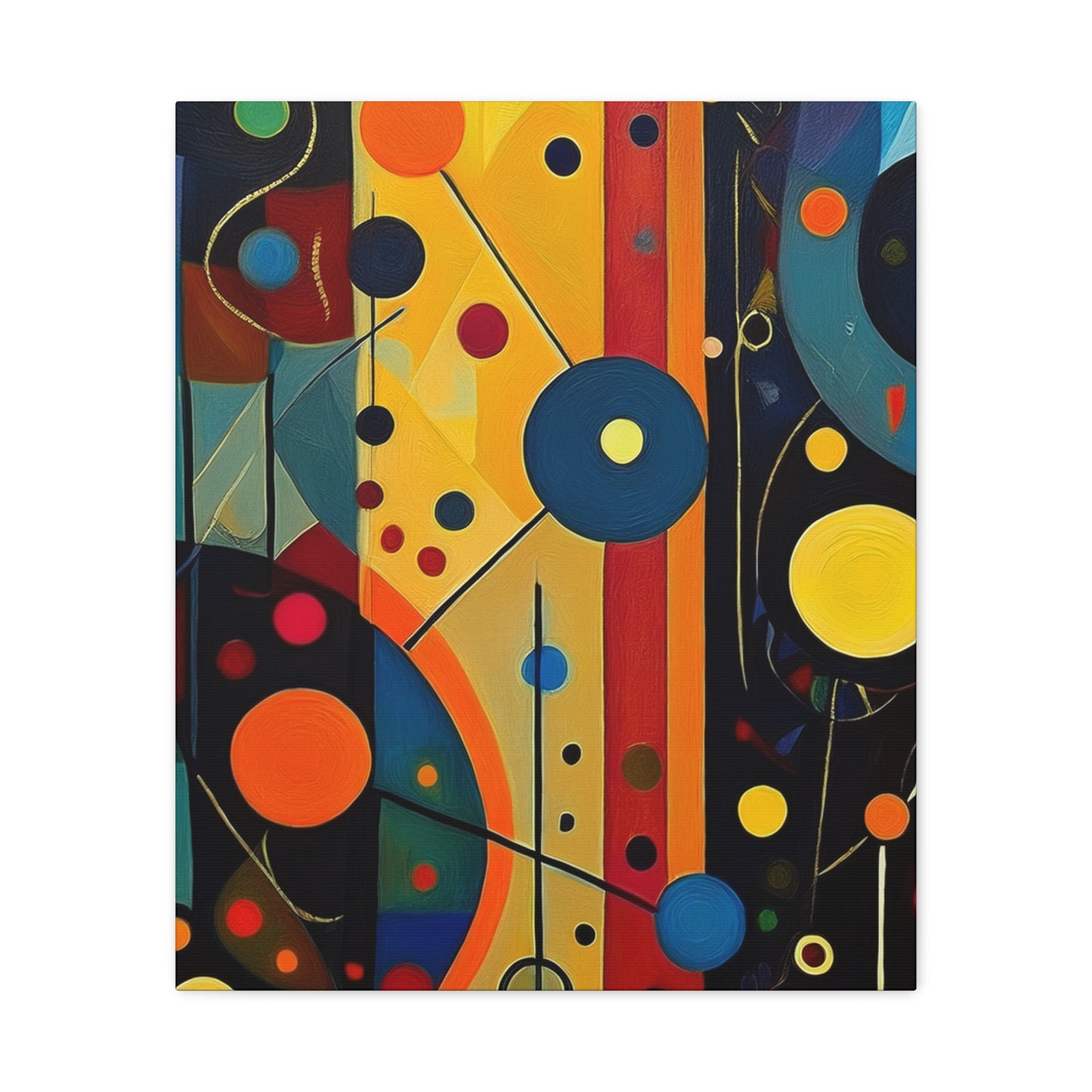 Abstract Oil Painting Print Canvas 20x24,20x30,24x30 24x32,24x36,30x40 32x48,36x48,40x60 Pine-Wood Inner Frame ABS-147