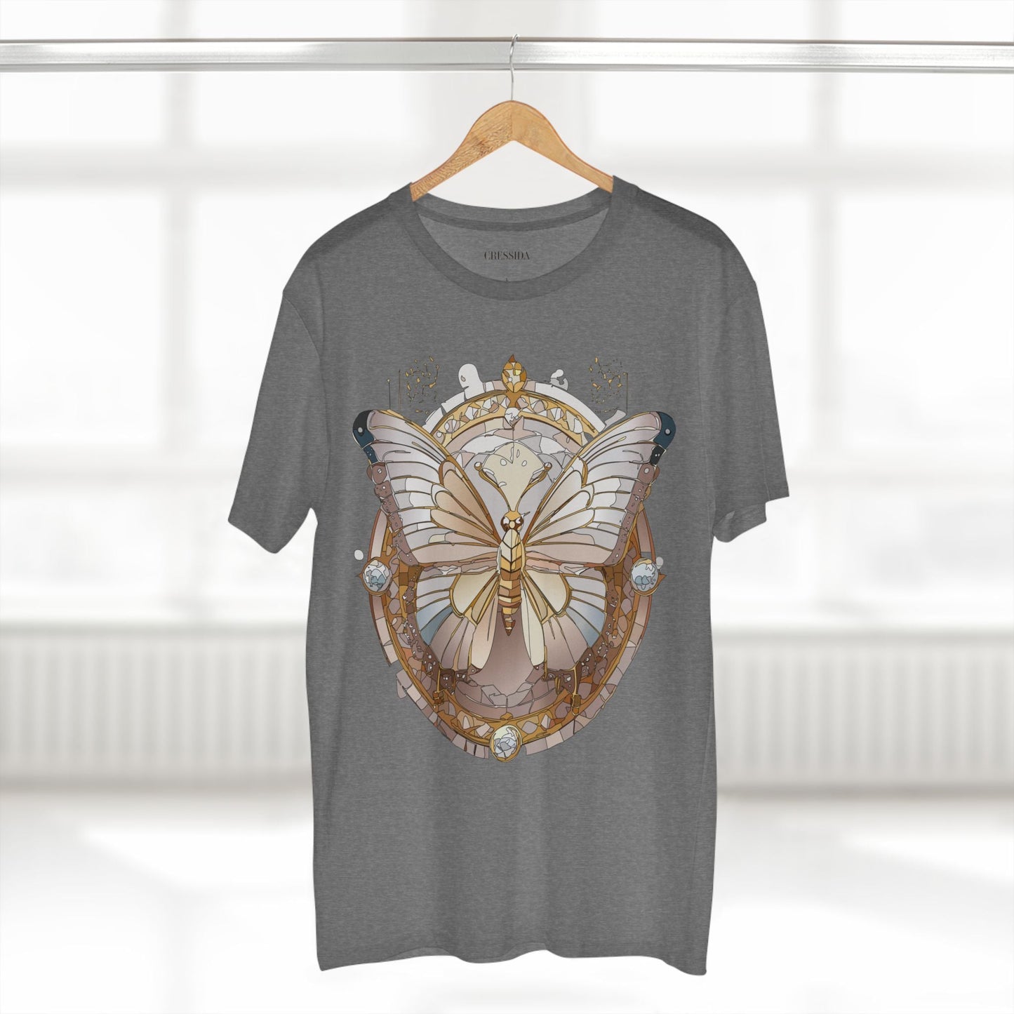 Butterfly Graphic Design Unisex 100 Cotton Tee 7