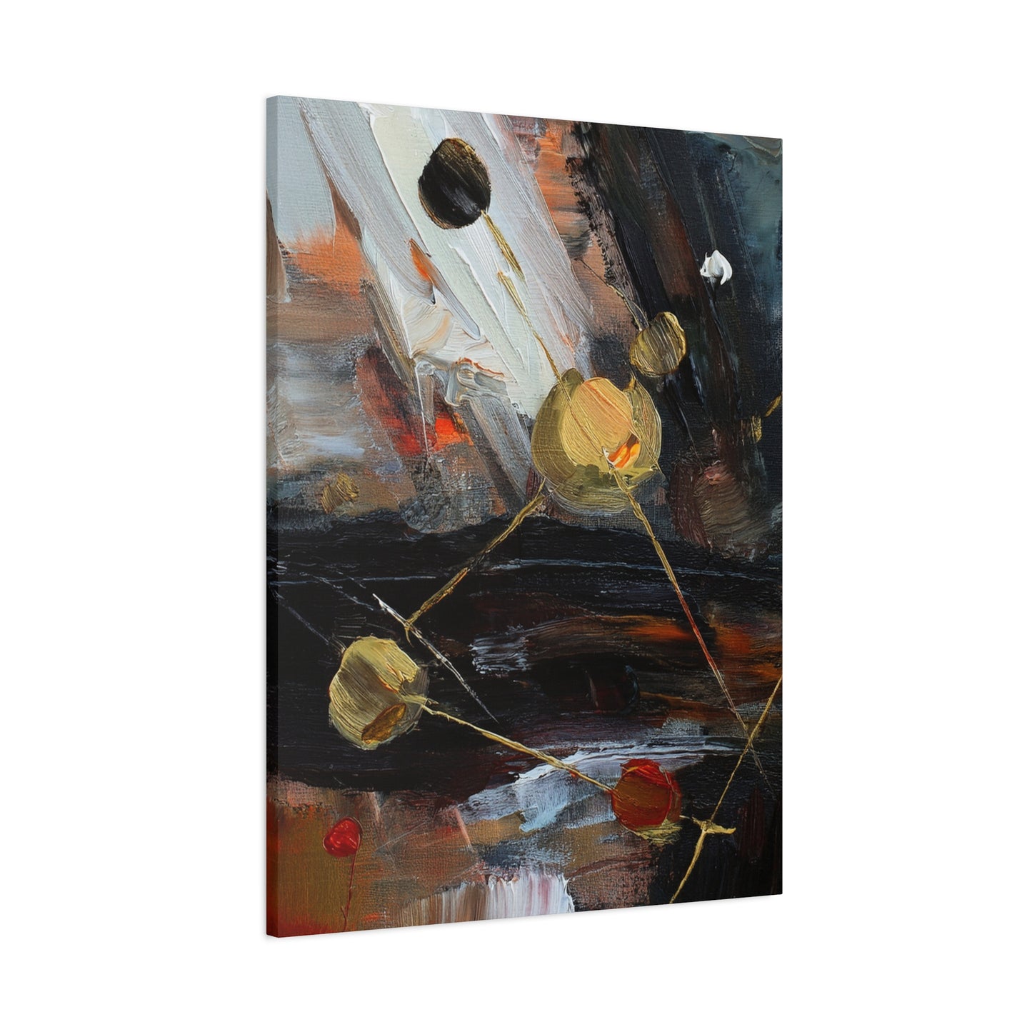 Abstract Oil Painting Print Canvas 20x24,20x30,24x30 24x32,24x36,30x40 32x48,36x48,40x60 Pine-Wood Inner Frame ABS-68