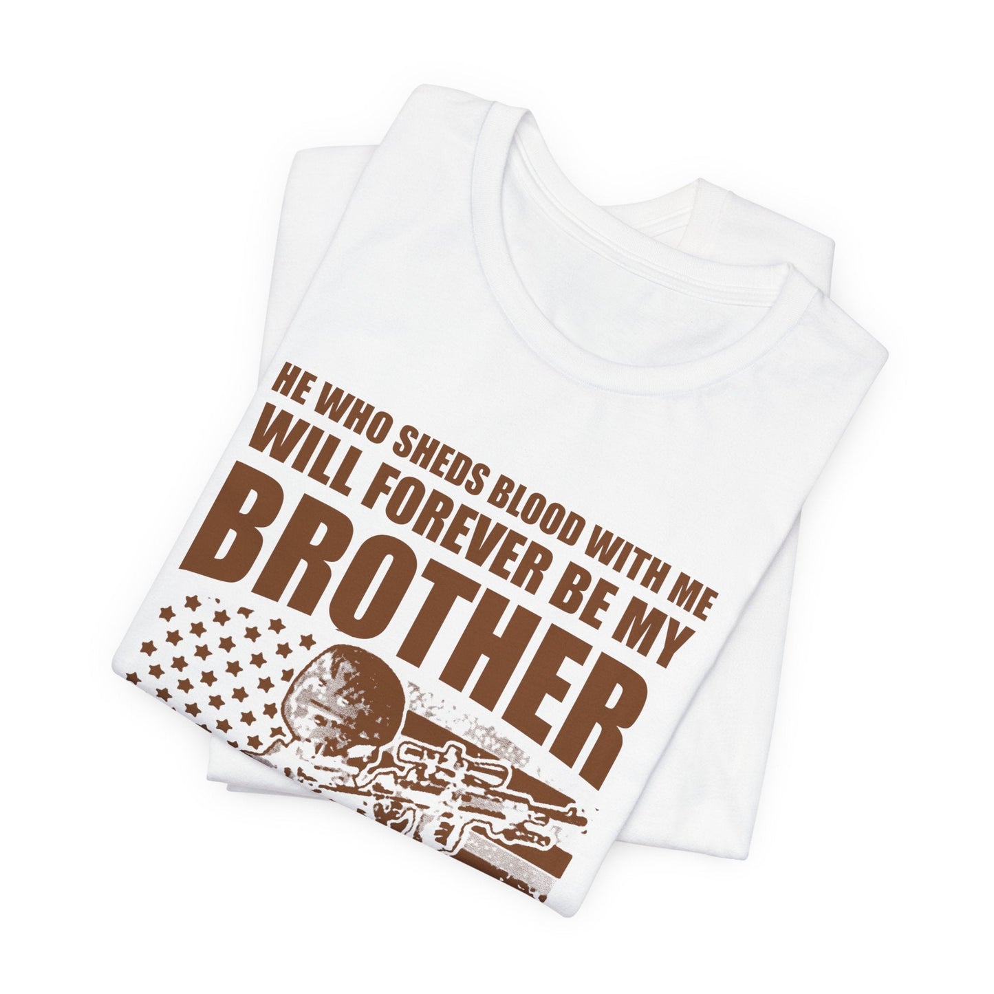 Army Veteran Patriotic Graphic Design Unisex Cotton T-Shirt v47