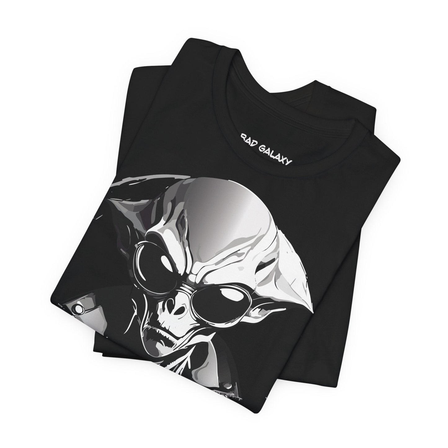 Alien Tee Shirt From Bad Galaxy Made To Order 100 Percent Cotton Lightweight Free Shipping