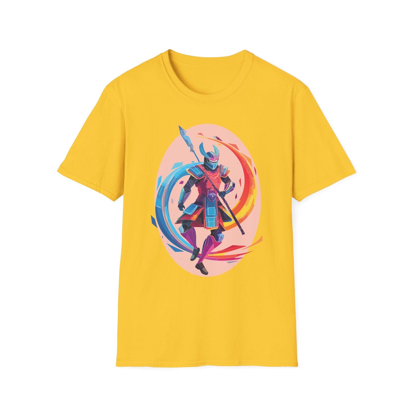 Samurai Shirt Unisex Softstyle T Shirt 64000 Cotton Breathable Everyday Comfort Fit