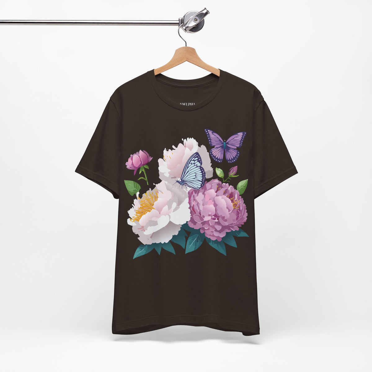 Floral Graphic Tee Shirt - Bella+Canvas Unisex 100 Cotton 34