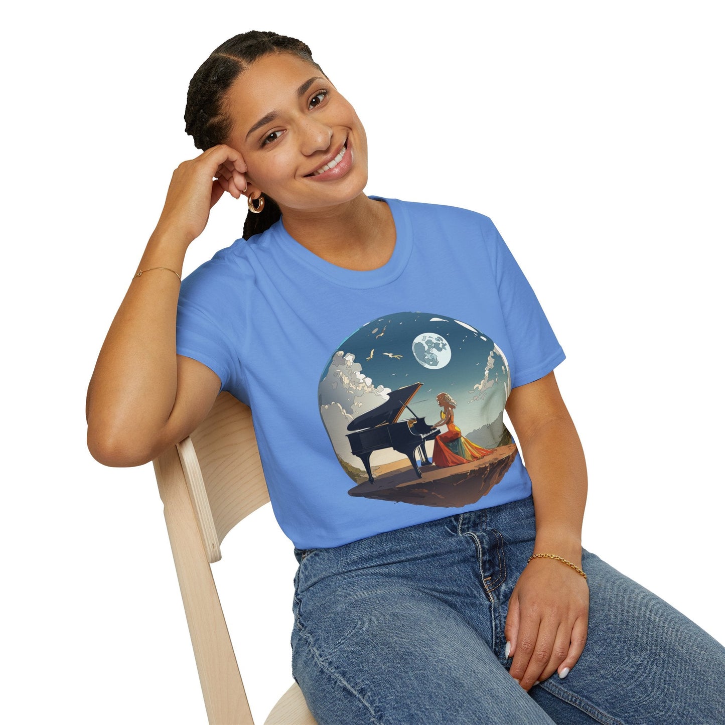 Womens Graphic T Shirts Art Design Shirt Gildan Softstyle 64000 Cotton Tee Unisex Comfort