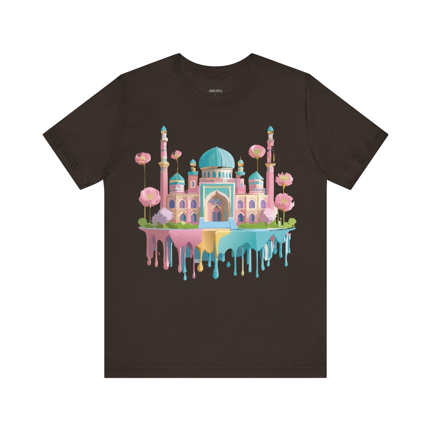Adelpha Unisex Graphic Tee Vintage Inspired Artwork Tashkent Tourist Shirt Travel Style