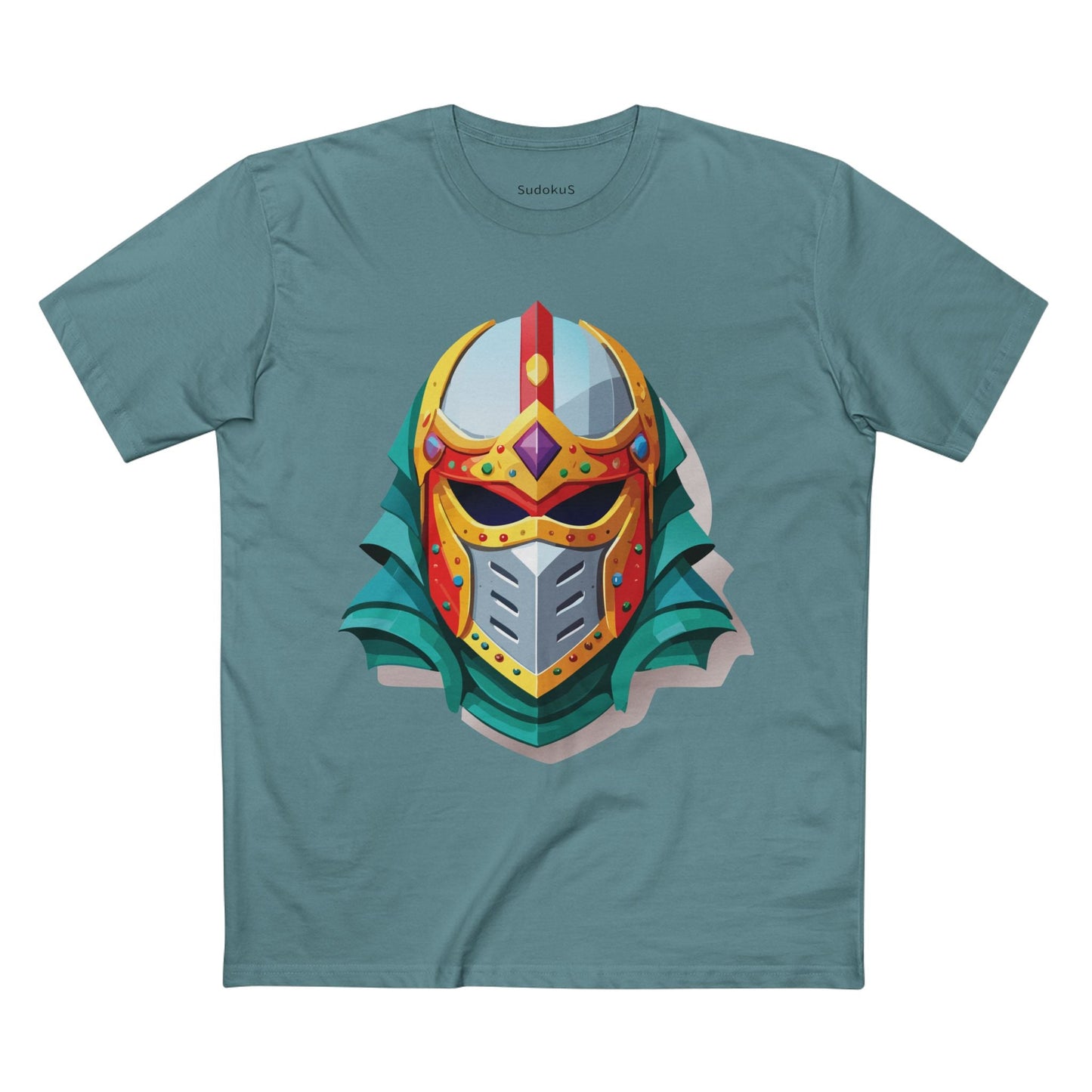 Mask Graphic Unisex 100 Cotton Staple Tee 16