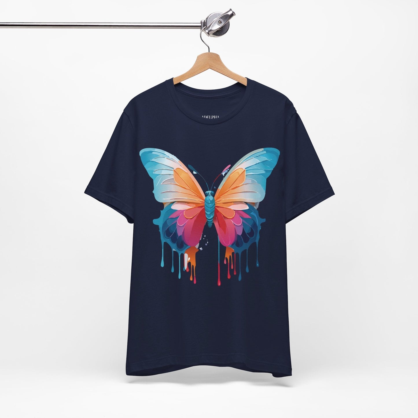 Adelpha Graphic T Shirt Unisex Short Sleeve Vintage Inspired Art Tee
