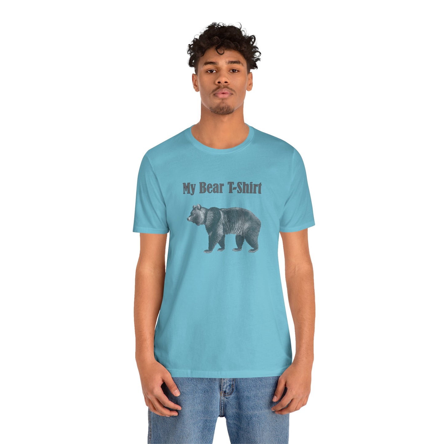 Unisex Cotton Tee Shirt with animals Print