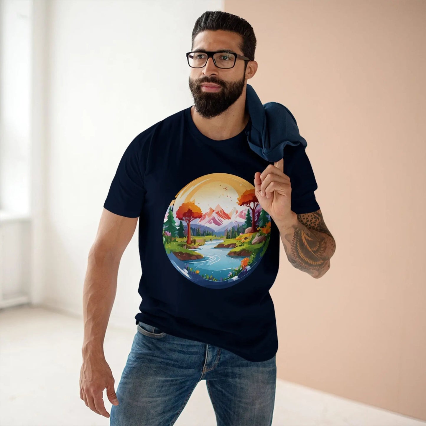 Fantasy Graphic Unisex 100 Cotton Staple Tee 18