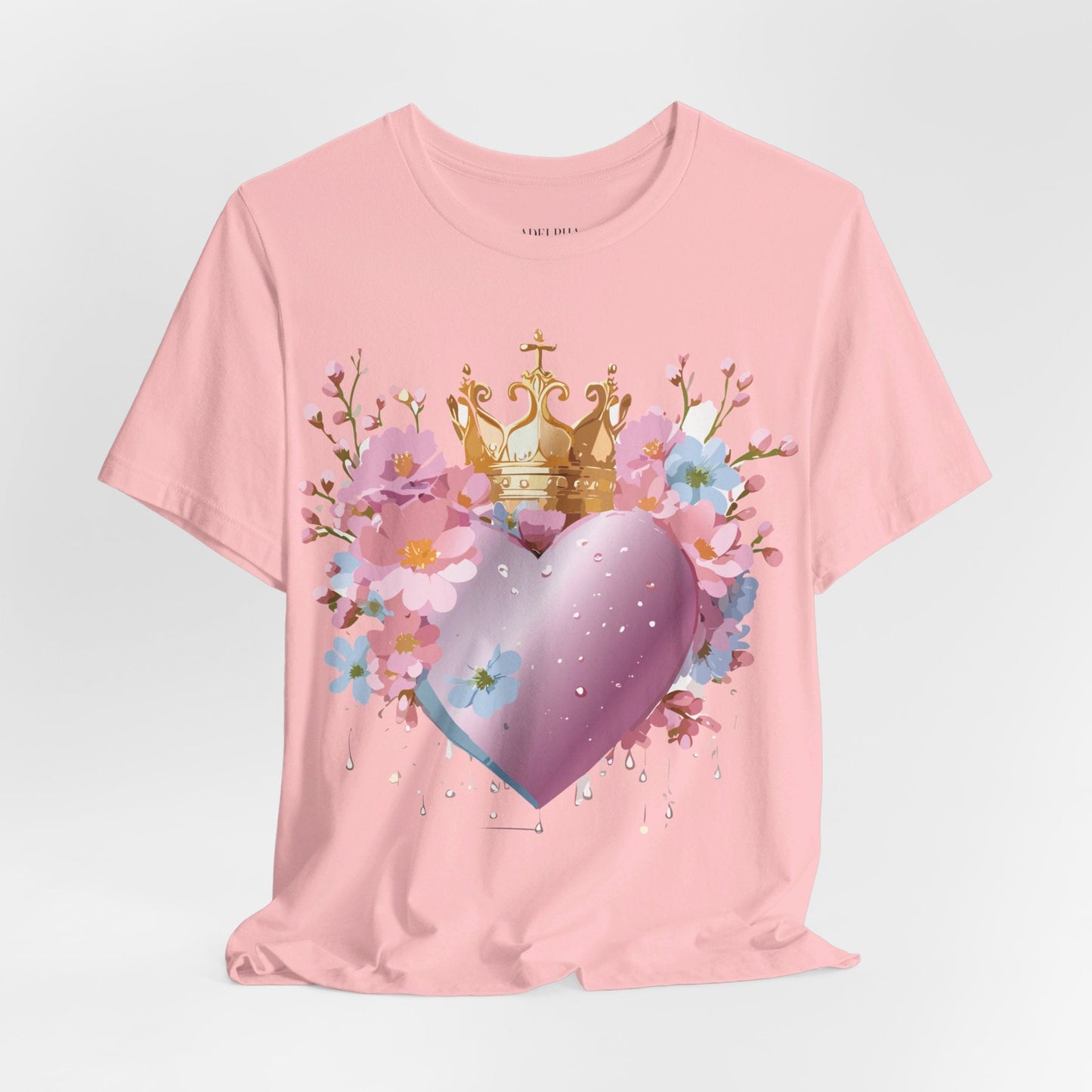Valentine Graphic Tee Unisex Jersey Short Sleeve By Adelpha Vintage Inspired Artwork
