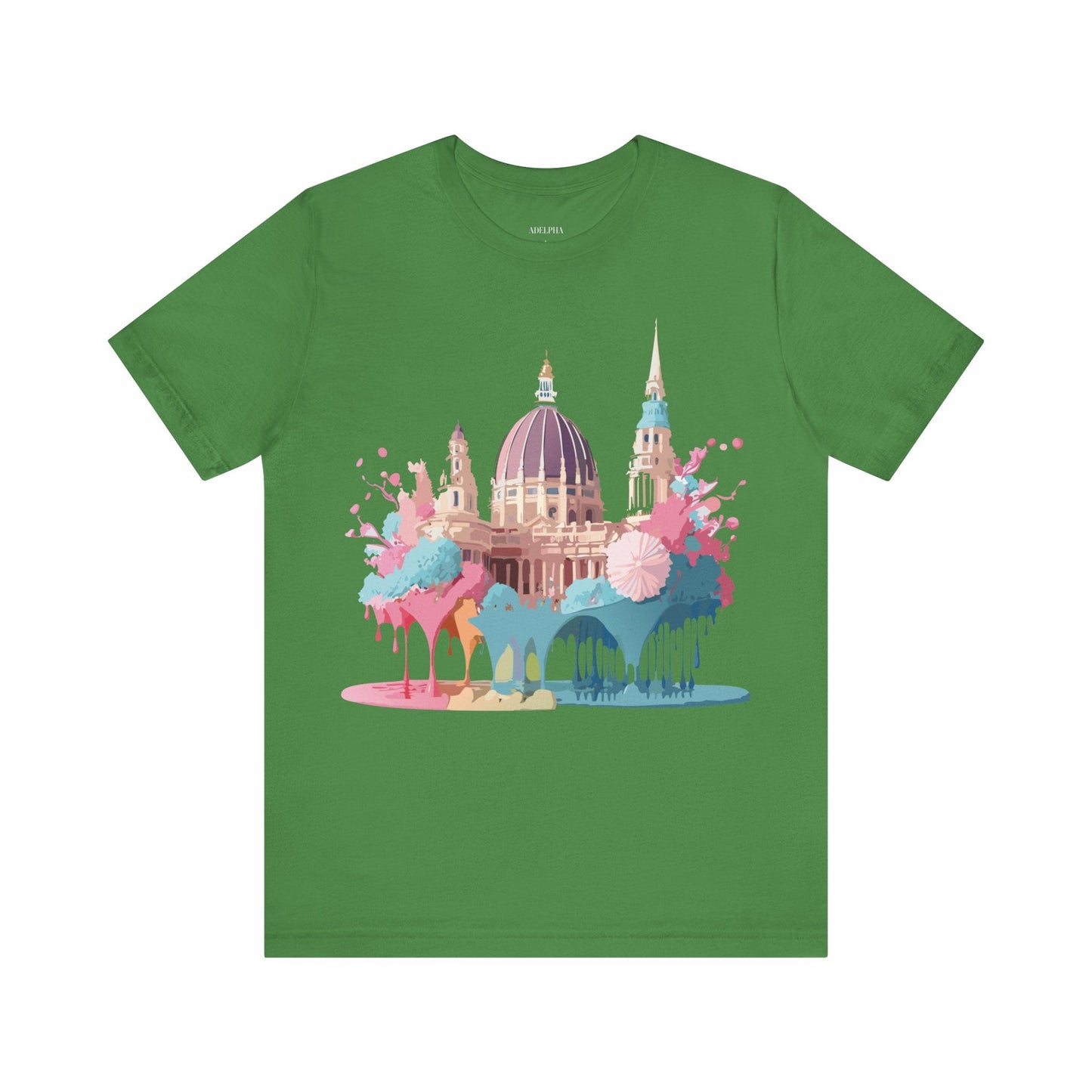 Tourist Shirt With Vienna Graphic Tee Unisex Short Sleeve Art Design Adelpha Vintage Artwork