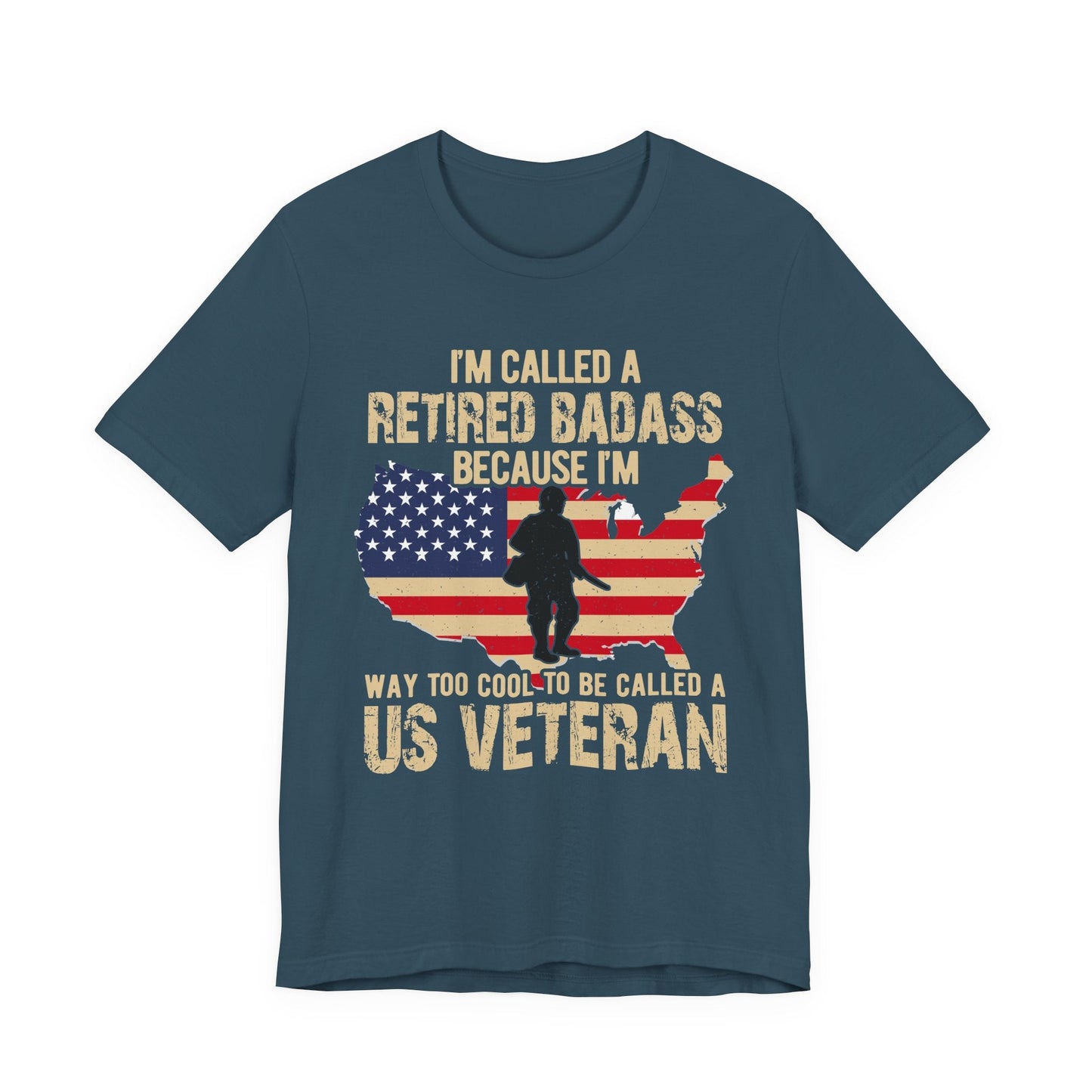 Army Veteran Patriotic Graphic Design Unisex Cotton T-Shirt v22