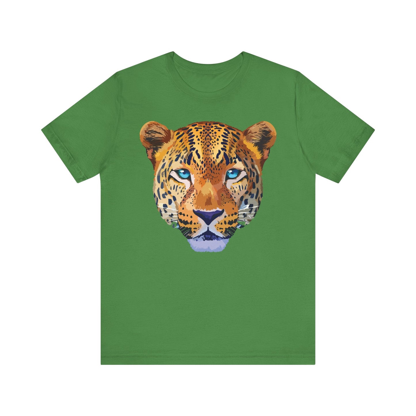 Unisex Animal Print Tee Shirt With Art Design Wild Animals Graphic Tee For Everyday Wear