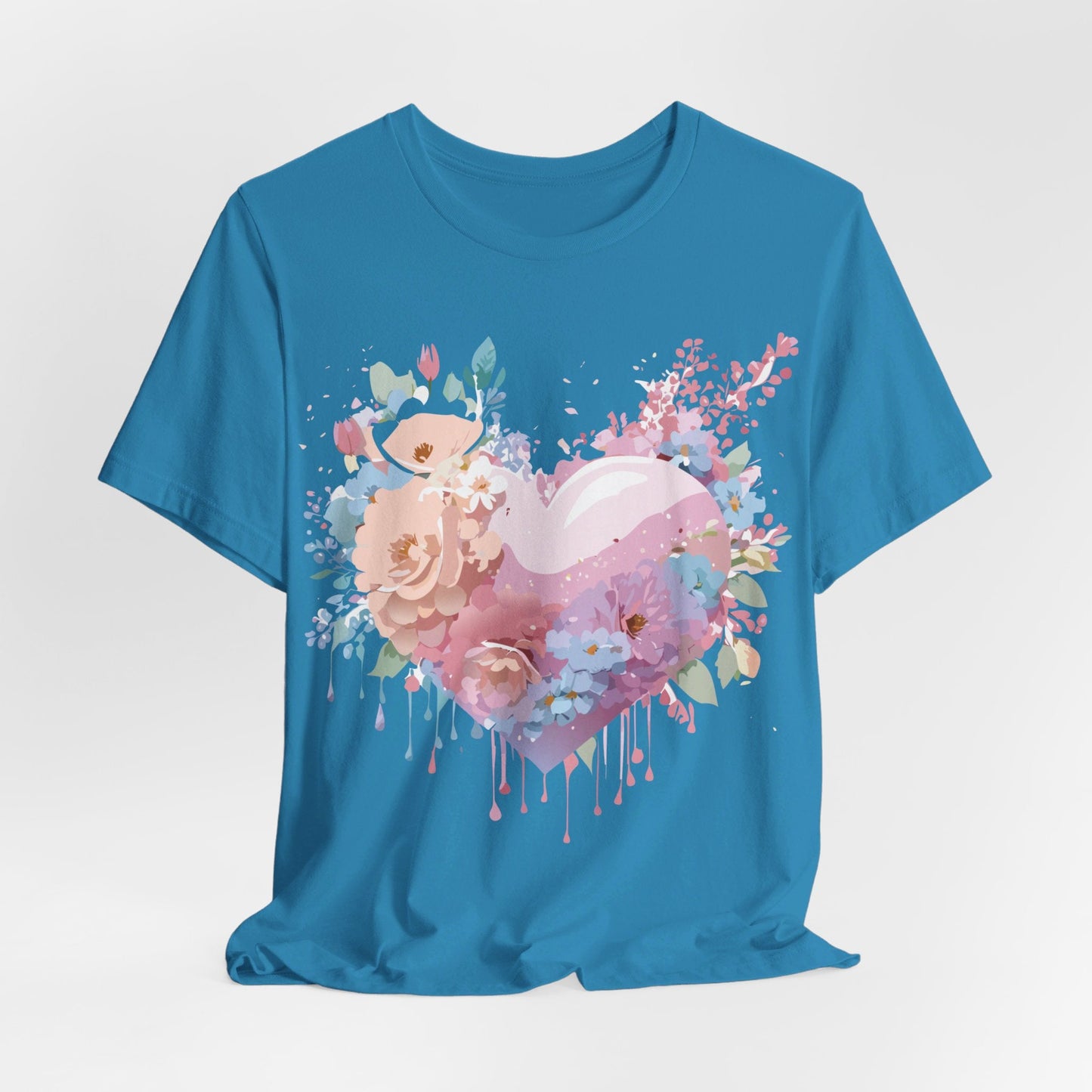 Adelpha Unisex Graphic Tee Valentine Shirts Vintage Inspired Artwork Short Sleeve Jersey