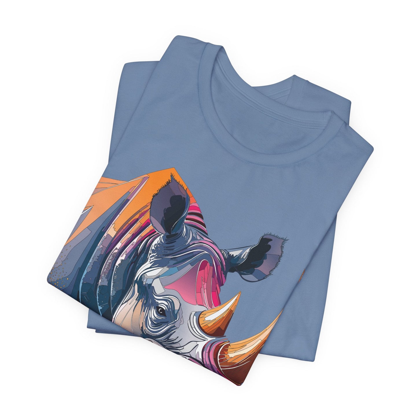 Unisex Animal Print Tee Shirt Featuring Wild Animals Art Design For Everyday Wear
