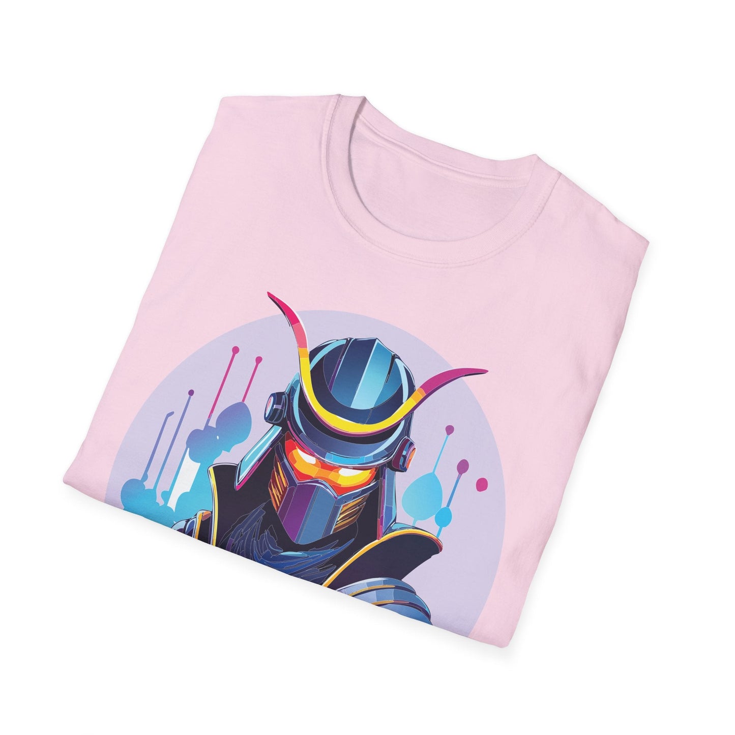 Unisex Samurai Shirt Gildan Softstyle Tee Hundred Percent Ring Spun Cotton Comfort