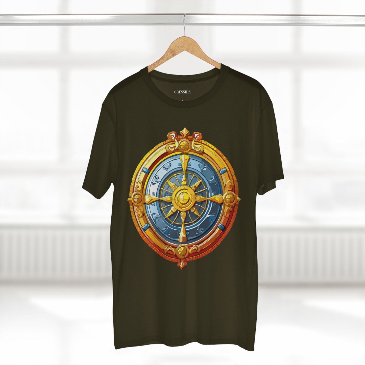 Antique Gold Coin Graphic Design T-Shirt Unisex 100 Cotton With Golden Print Artwork Tee 16