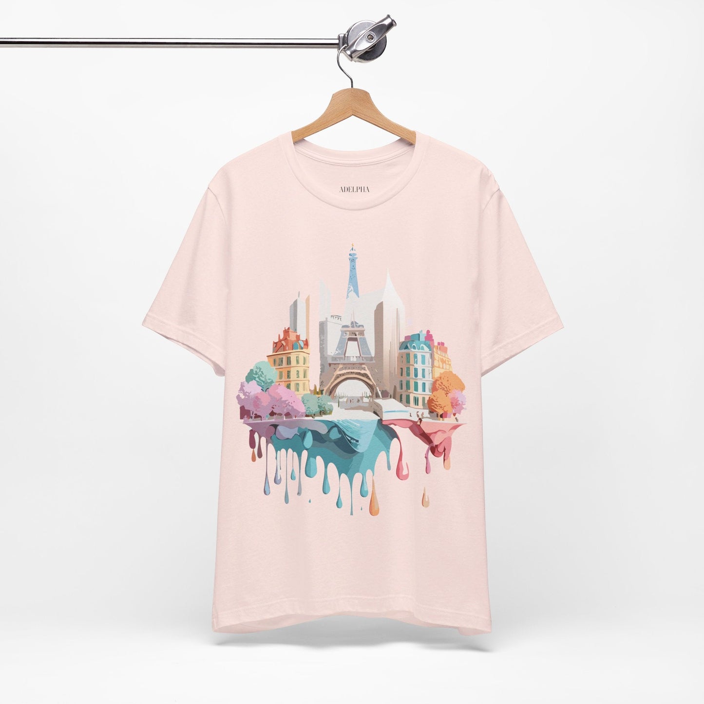 Adelpha Paris Graphic Tee Unisex Jersey Short Sleeve Vintage Inspired Artwork Collection
