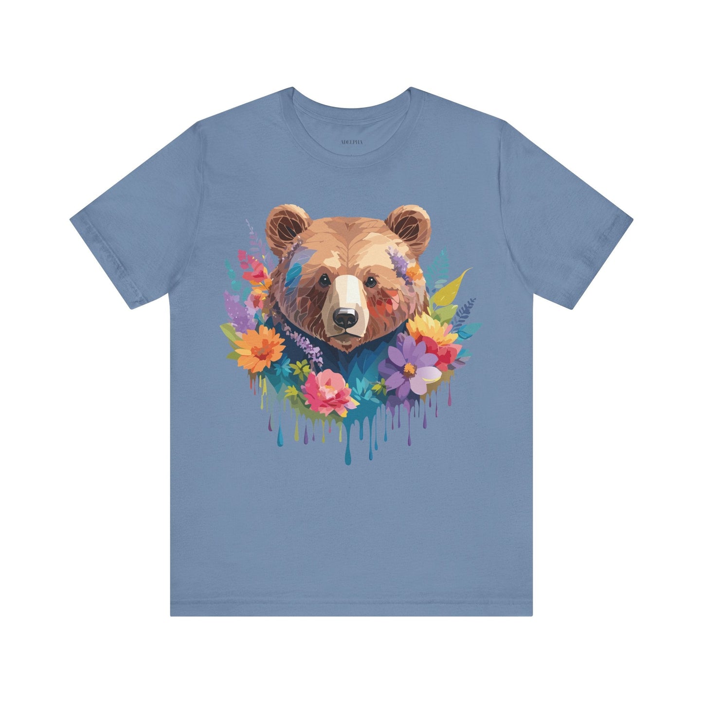 Adelpha Vintage Inspired Graphic Tee Unisex Short Sleeve Shirt