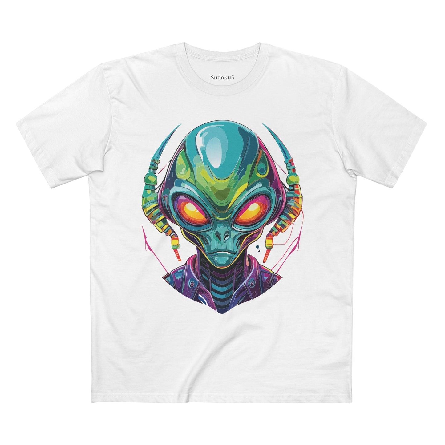 Aliens Graphic Unisex 100 Cotton Staple Tee 14