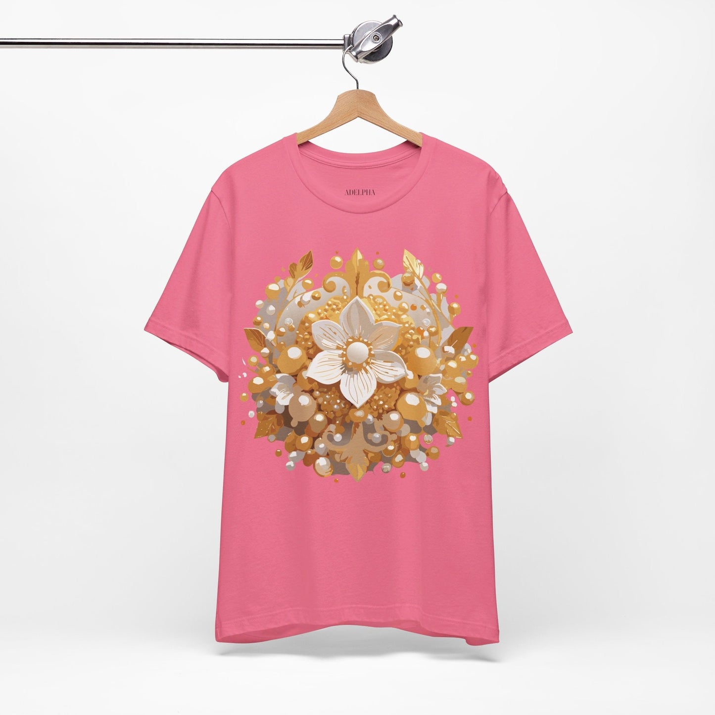 Jewelry Graphic Unisex 100 Cotton Vintage Treasure Art T-Shirt 26