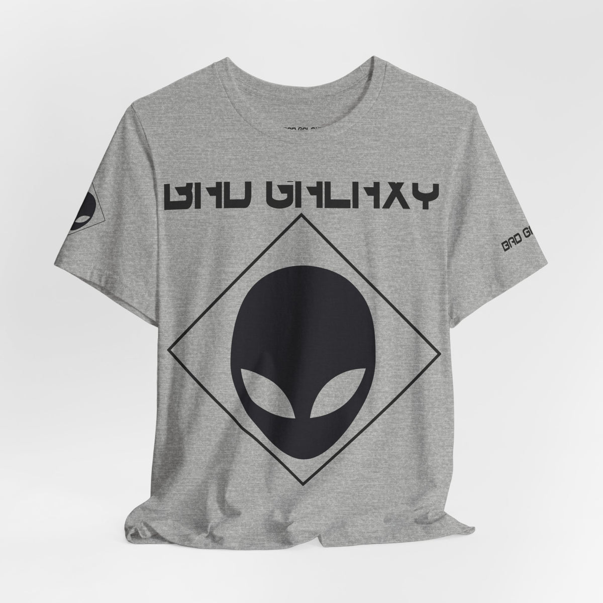 Alien Graphic Unisex Cotton Bella+Canvas Tee with Art Design b56