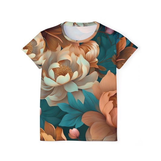 Floral Print Shirt, Shirt with Flowers