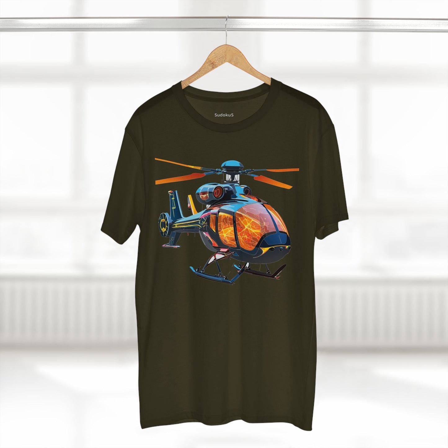 Chopper Graphic Unisex 100 Cotton Staple Tee 5