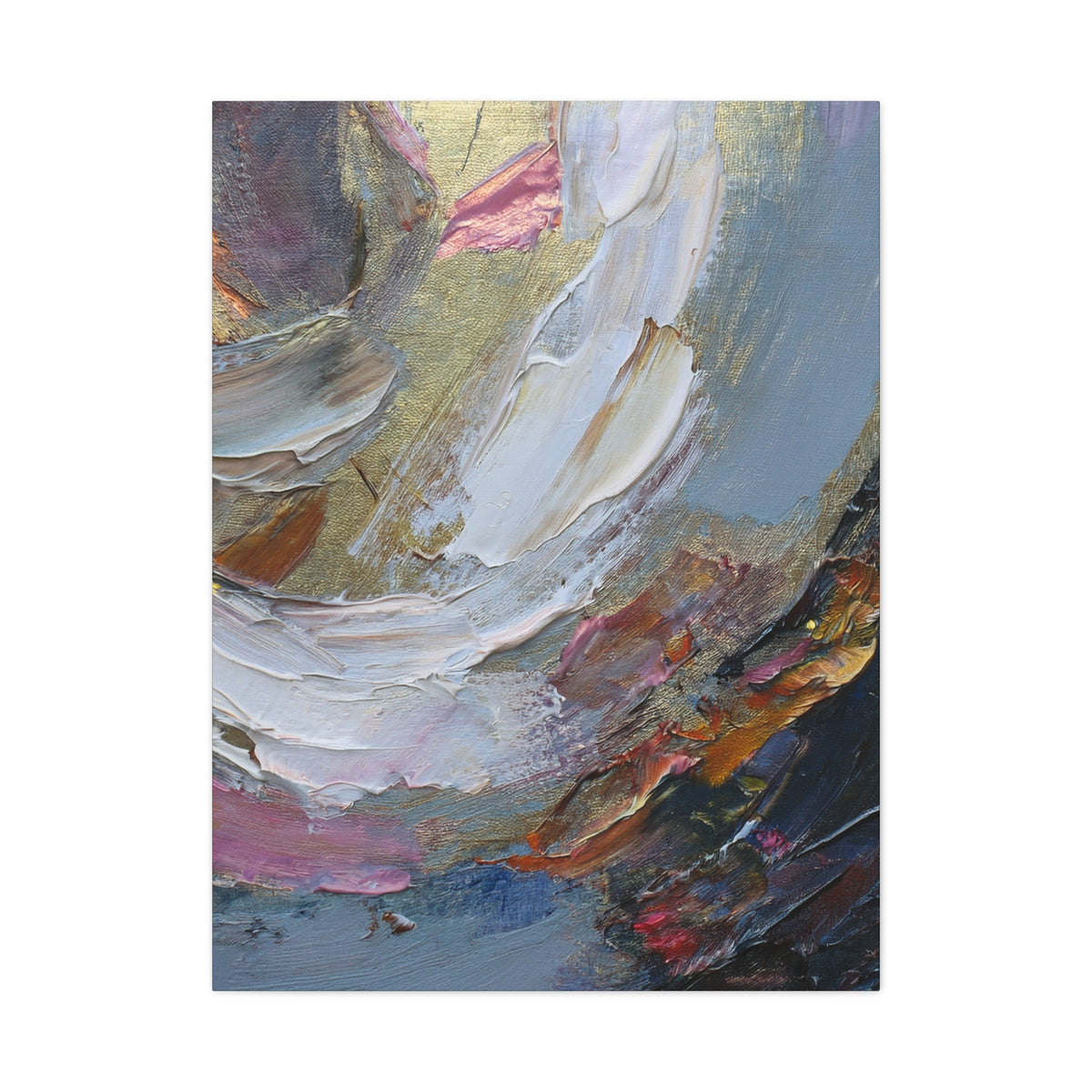 Abstract Oil Painting Print Canvas 20x24,20x30,24x30 24x32,24x36,30x40 32x48,36x48,40x60 Pine-Wood Inner Frame ABS-87