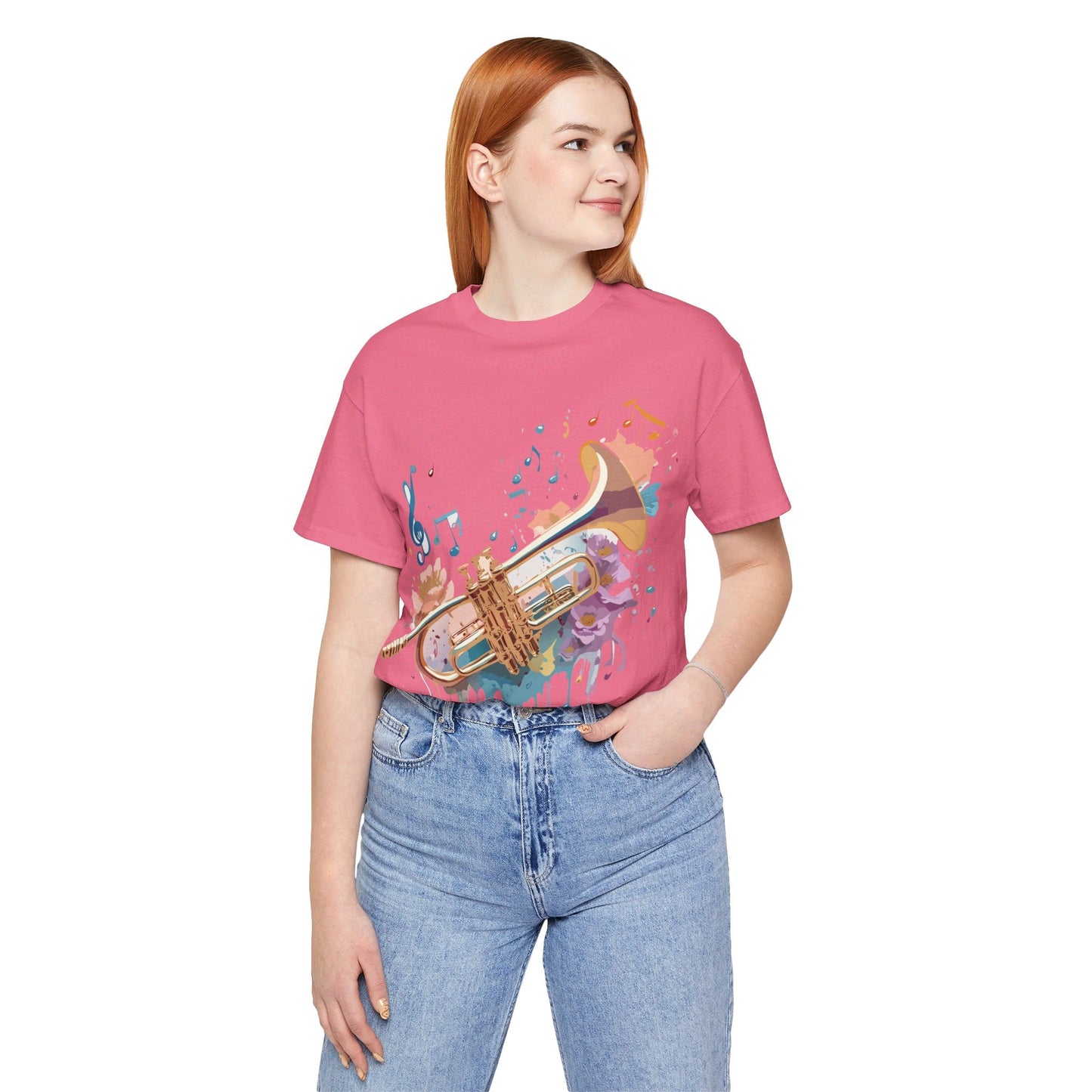 Music Graphic T Shirt Unisex Vintage Inspired Art Tee Adelpha Short Sleeve Design