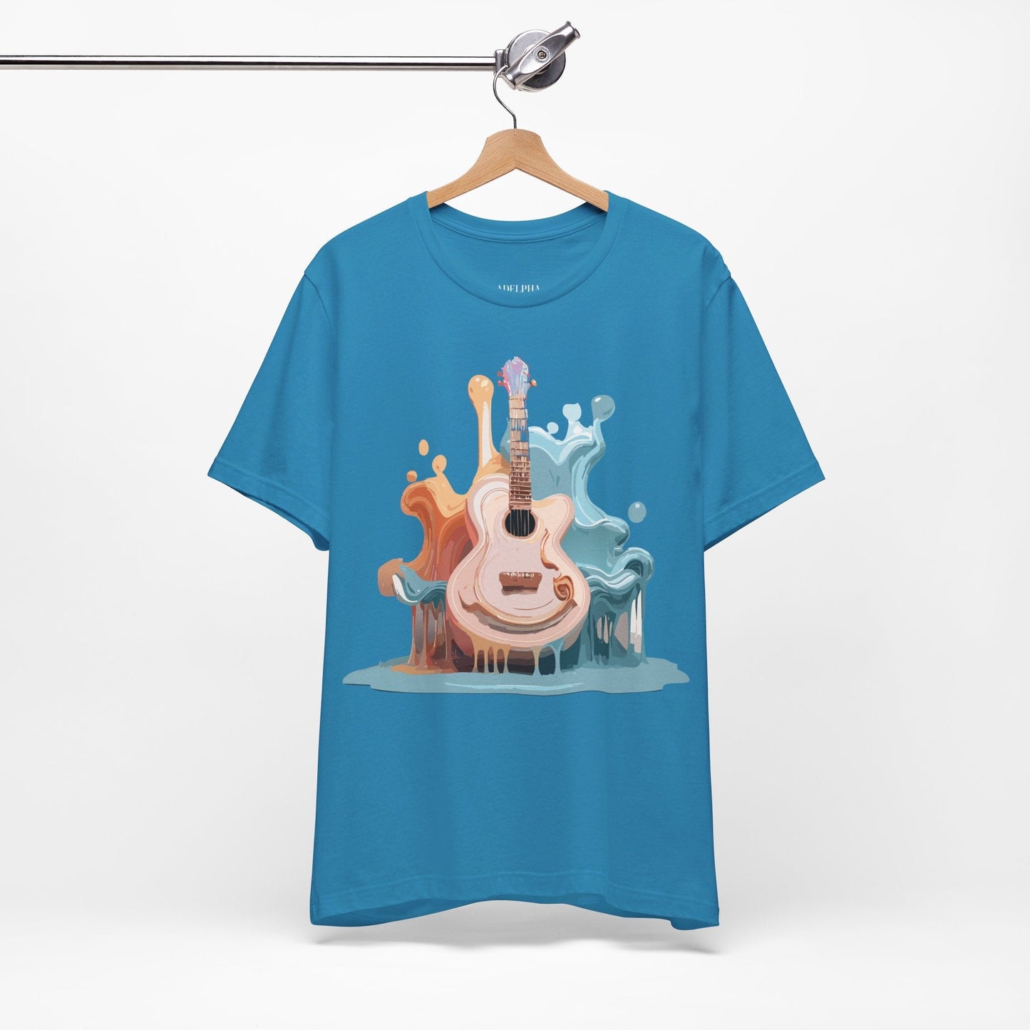 Adelpha Music Graphic Tee Unisex Jersey Short Sleeve Shirt Vintage Inspired Artwork