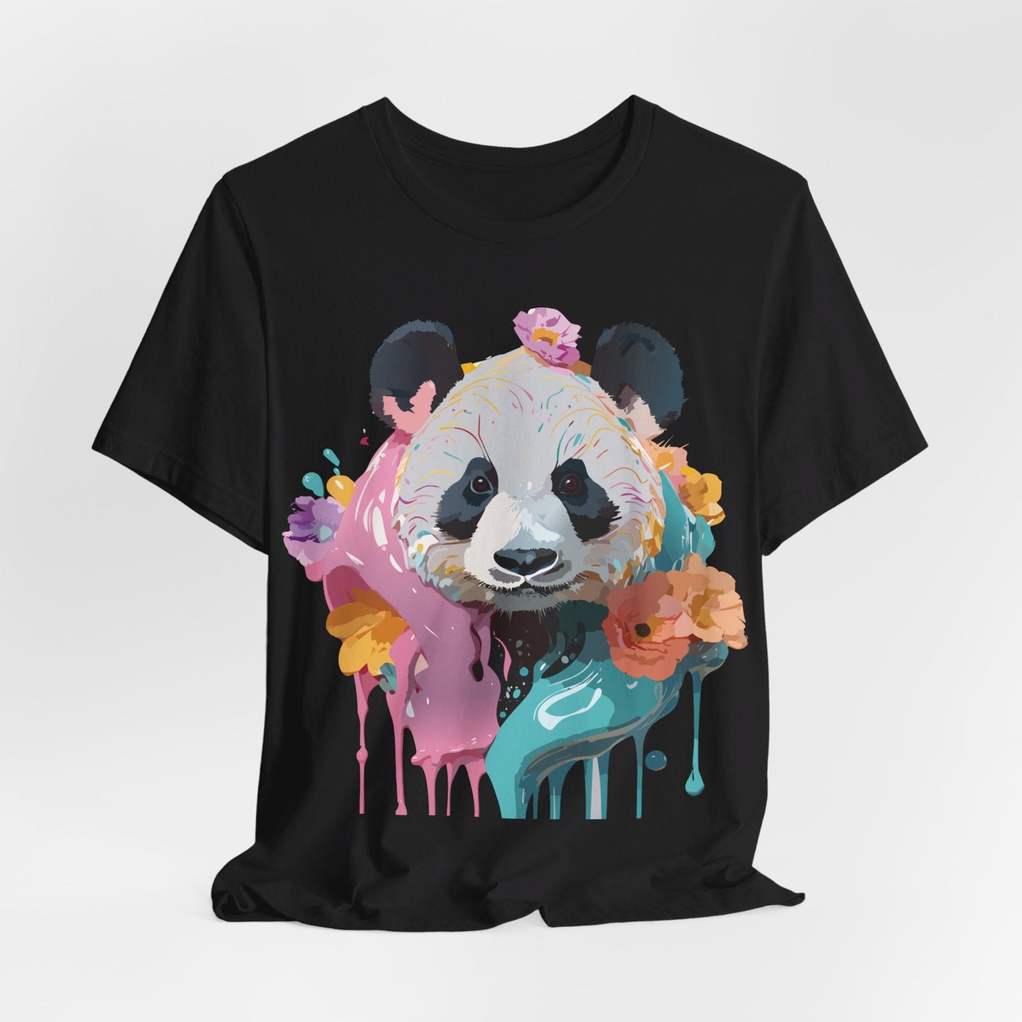 Panda Graphic Tee From Adelpha Unisex Jersey Short Sleeve Vintage Inspired Shirt