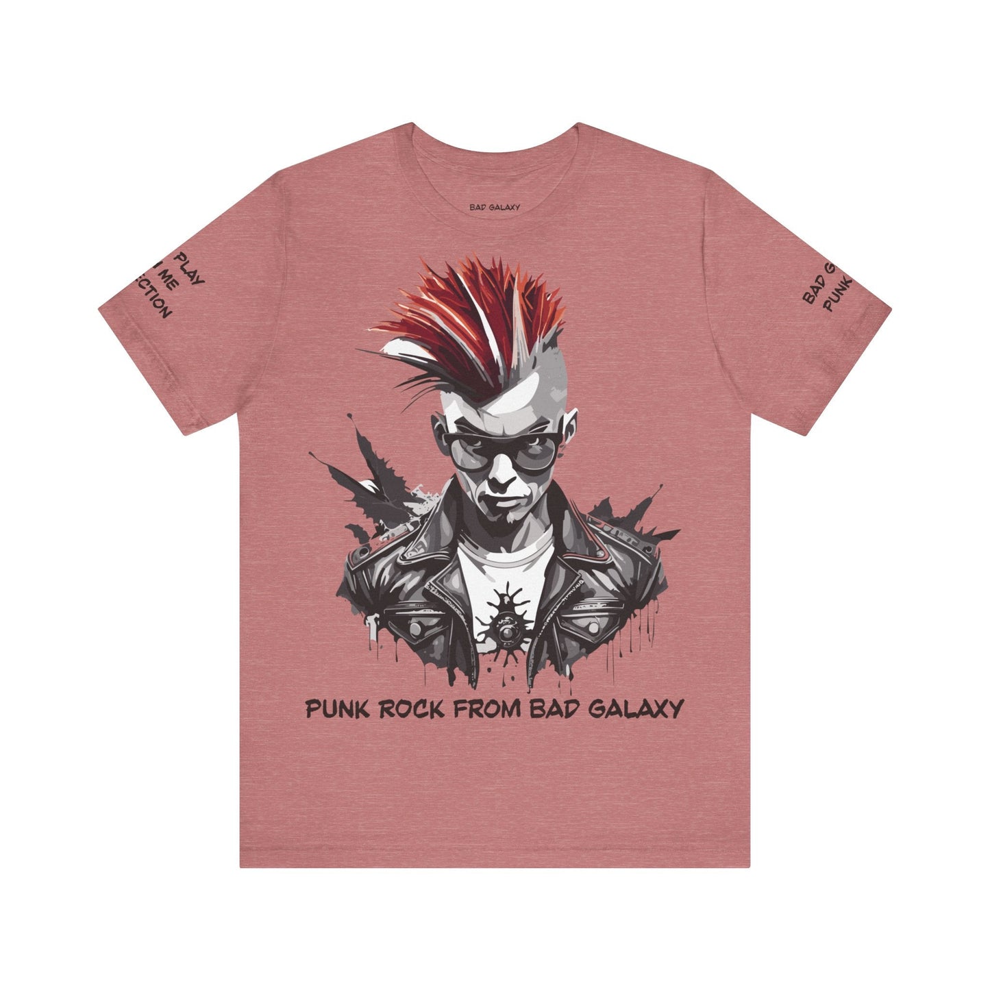 Punk Rock Tee Shirt Made In USA Free Shipping 100 Percent Cotton With Durable Stitching