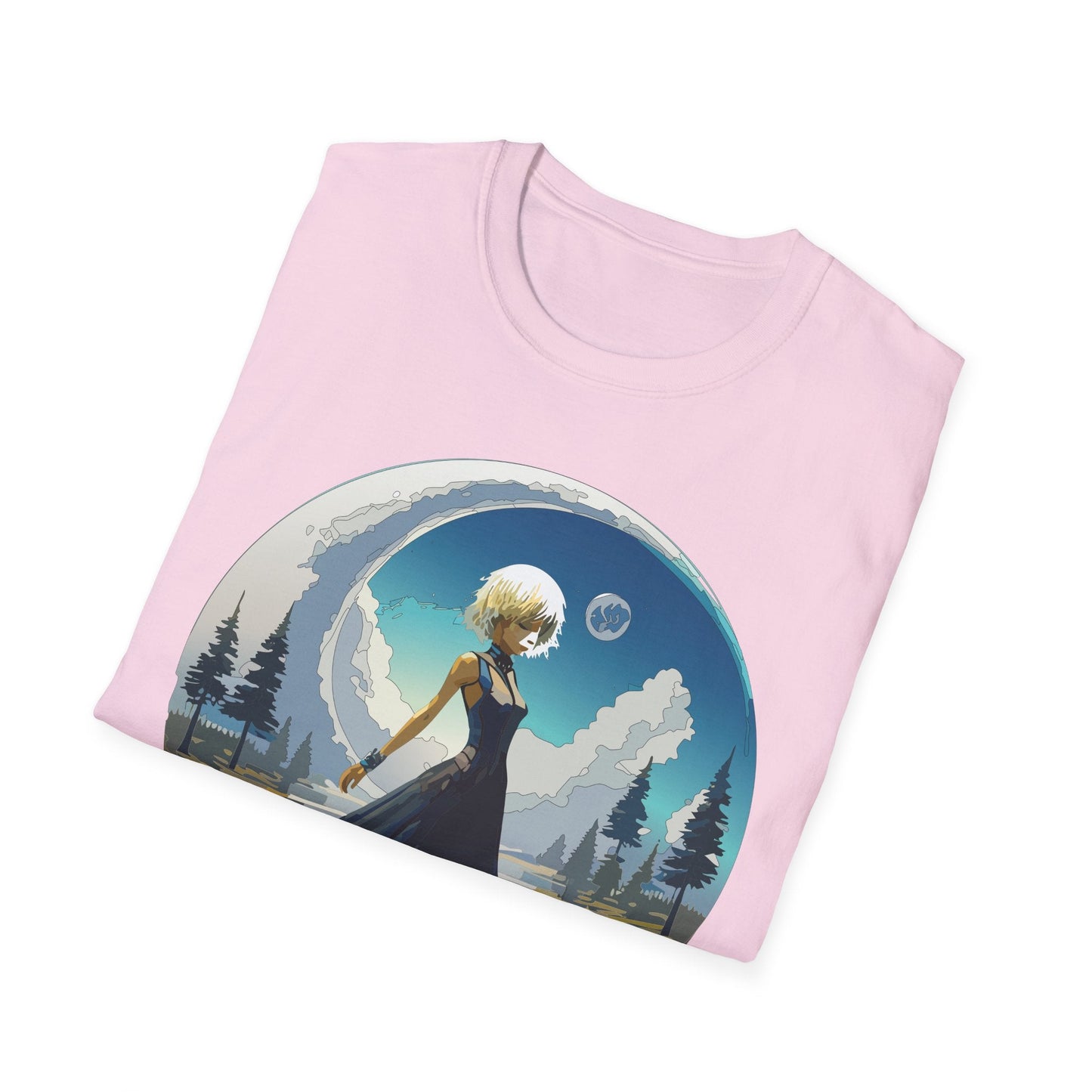 Womens Graphic T Shirt Art Design Tee Gildan Softstyle 64000 Unisex Short Sleeve
