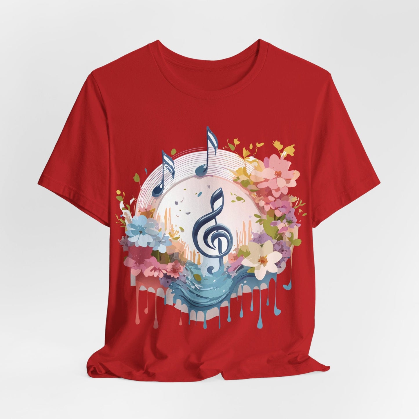 Adelpha Graphic Music T Shirt Unisex Jersey Short Sleeve Tee With Vintage Artwork