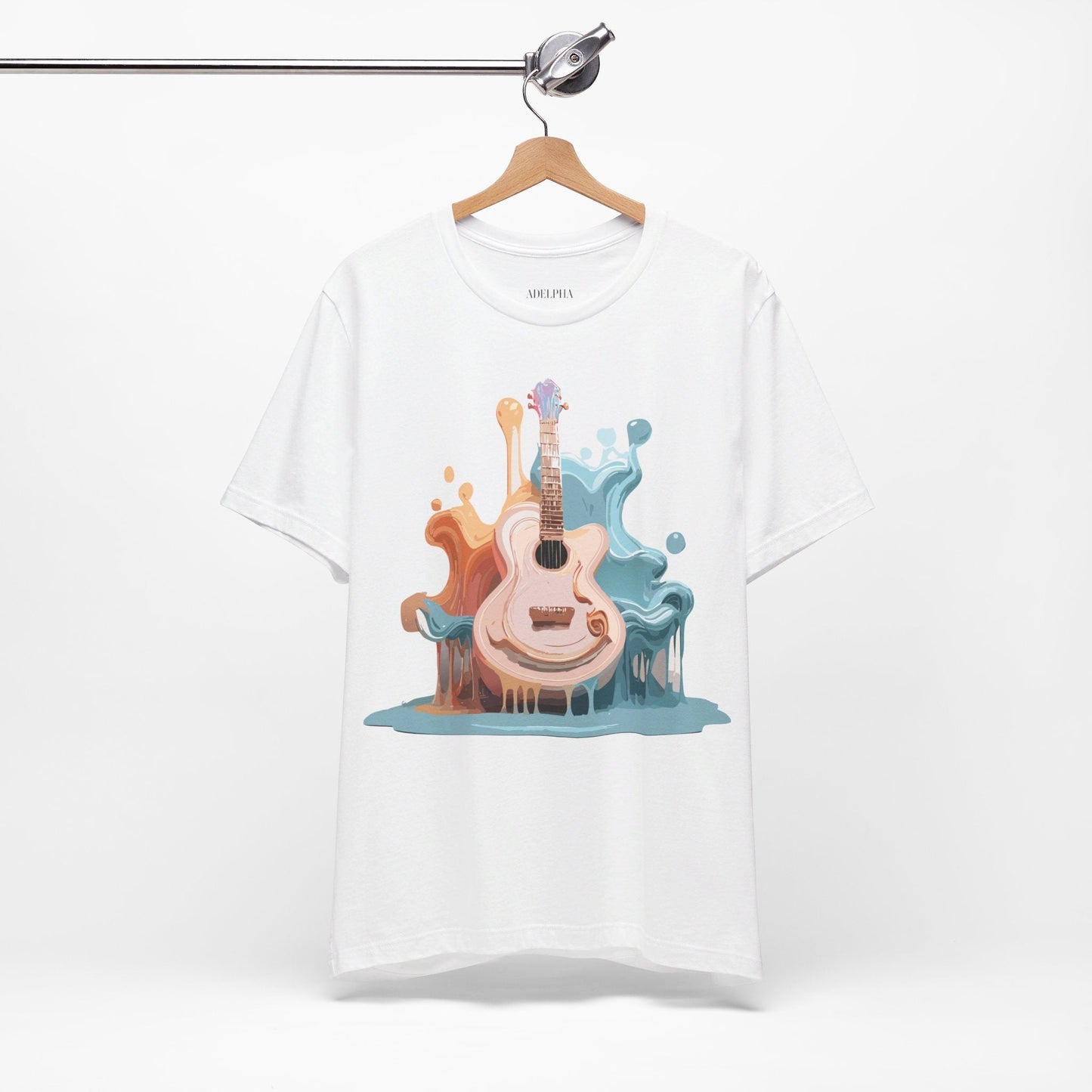 Music Graphic T Shirt Unisex Jersey Short Sleeve Adelpha Art Design Tee Vintage Inspired Artwork