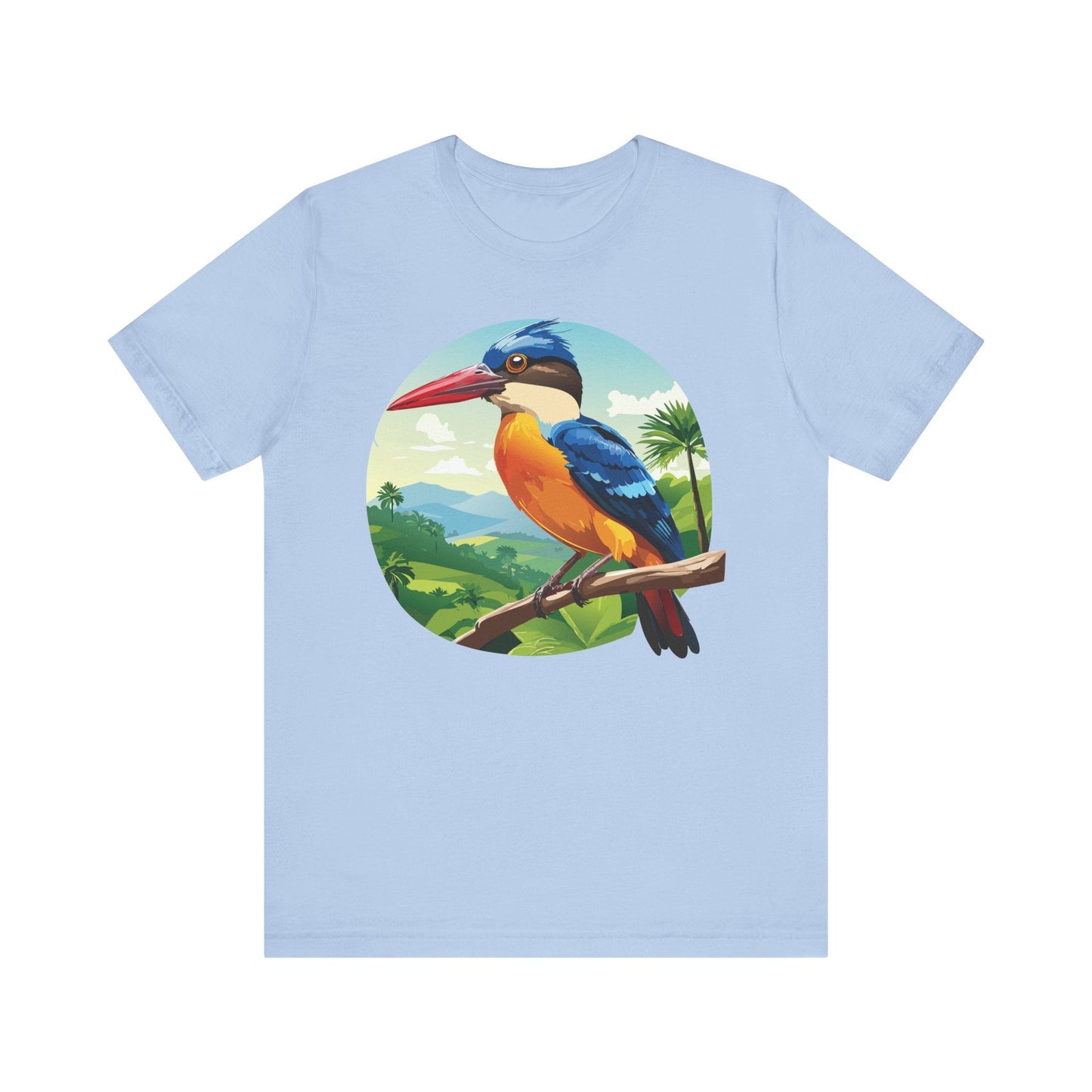 Unisex Animal Shirt With Art Design Featuring Wild Animals Jersey Short Sleeve Tee