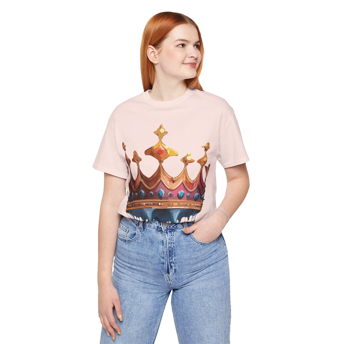 Adelpha Crown Graphic Tee Unisex Short Sleeve Jersey Art Shirt Vintage Inspired