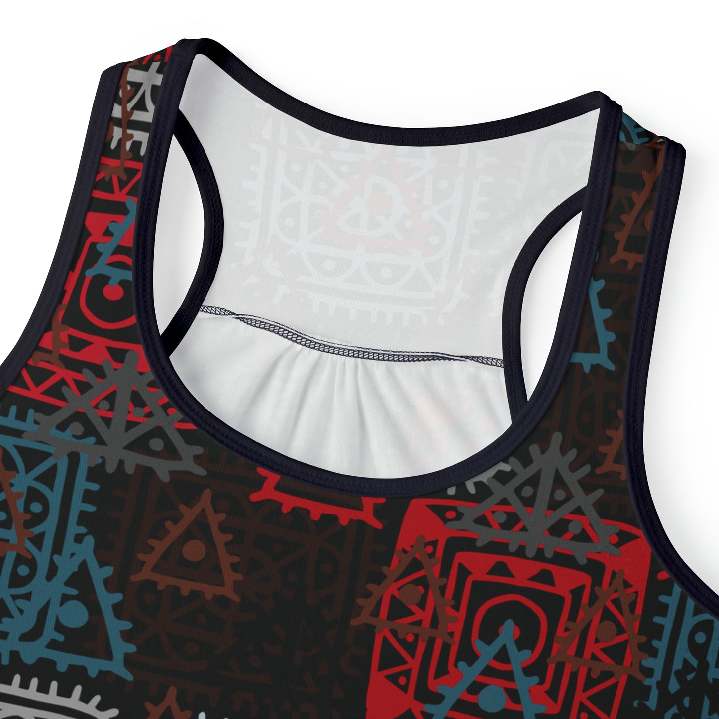 Summer Tank Top with Abstract prints