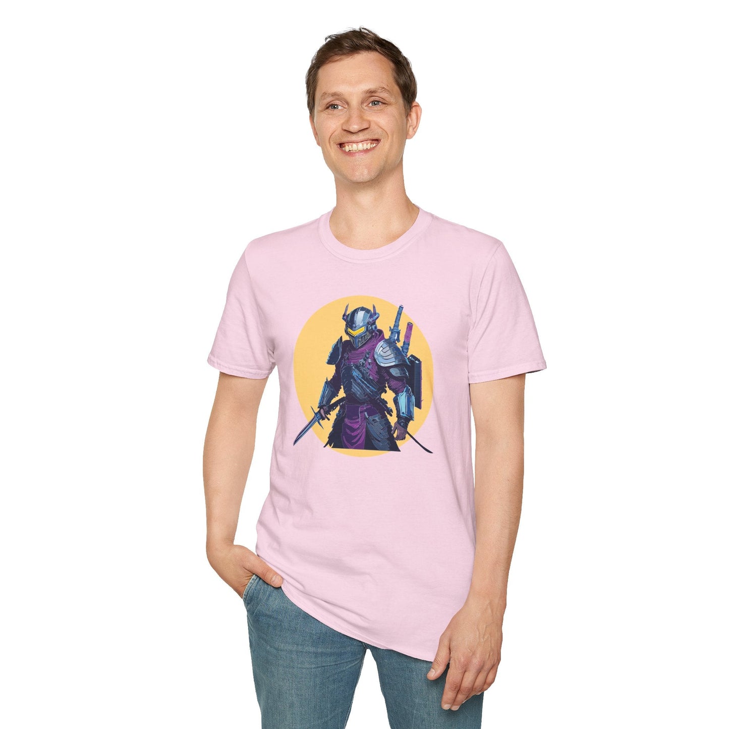 Samurai Shirt Unisex T Shirt Softstyle Gildan 64000 Cotton Tee Breathable Comfortable
