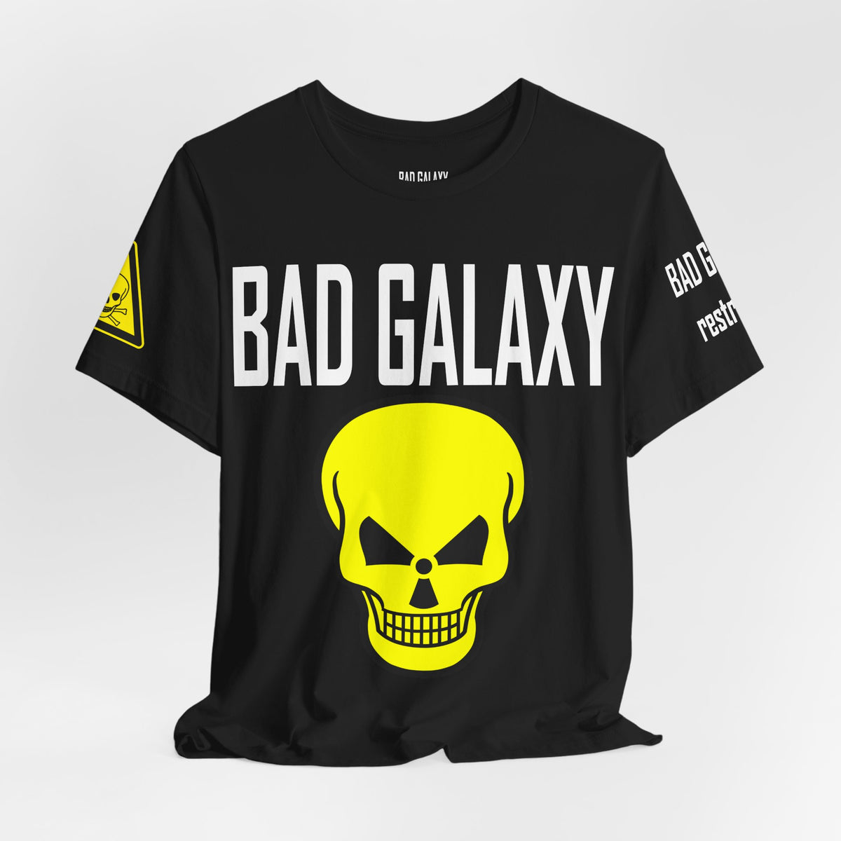 Skull Rock Graphic Unisex Cotton Bella+Canvas Tee with Art Design b41
