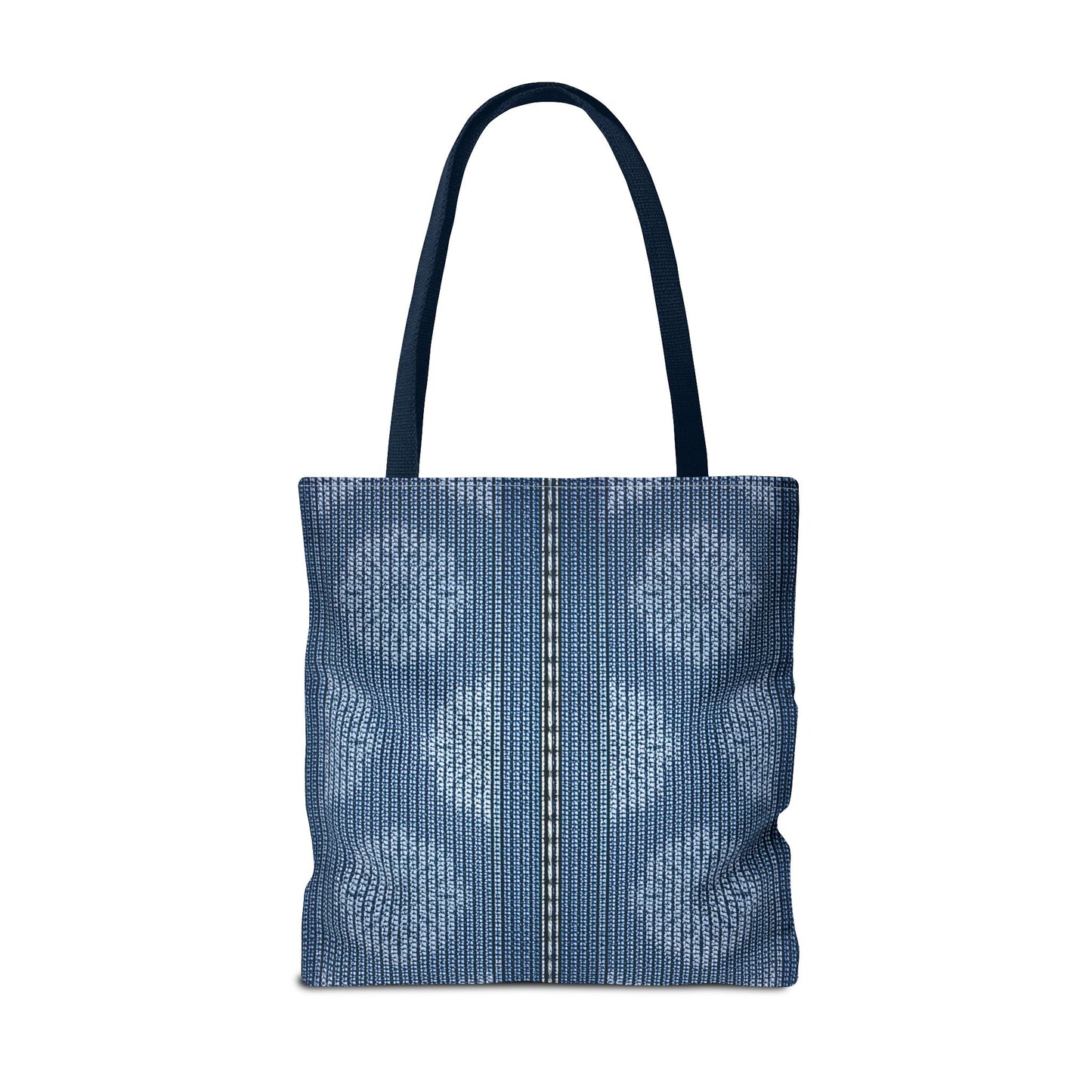 Denim Fabric Imitation Print Unisex Canvas Bag Poly Spun 3 Sizes Tote Bag 109