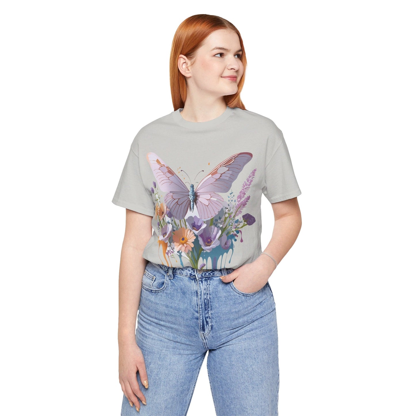 Butterfly Graphic Tee Unisex Adelpha Vintage Inspired Jersey