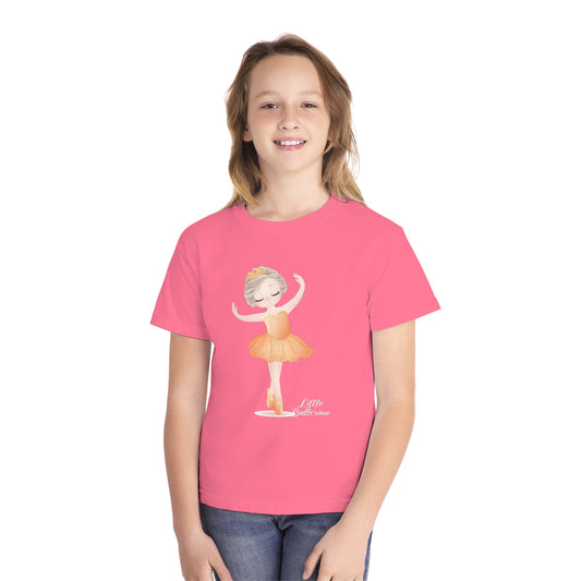 Youth Tee Shirt with Little Ballerina