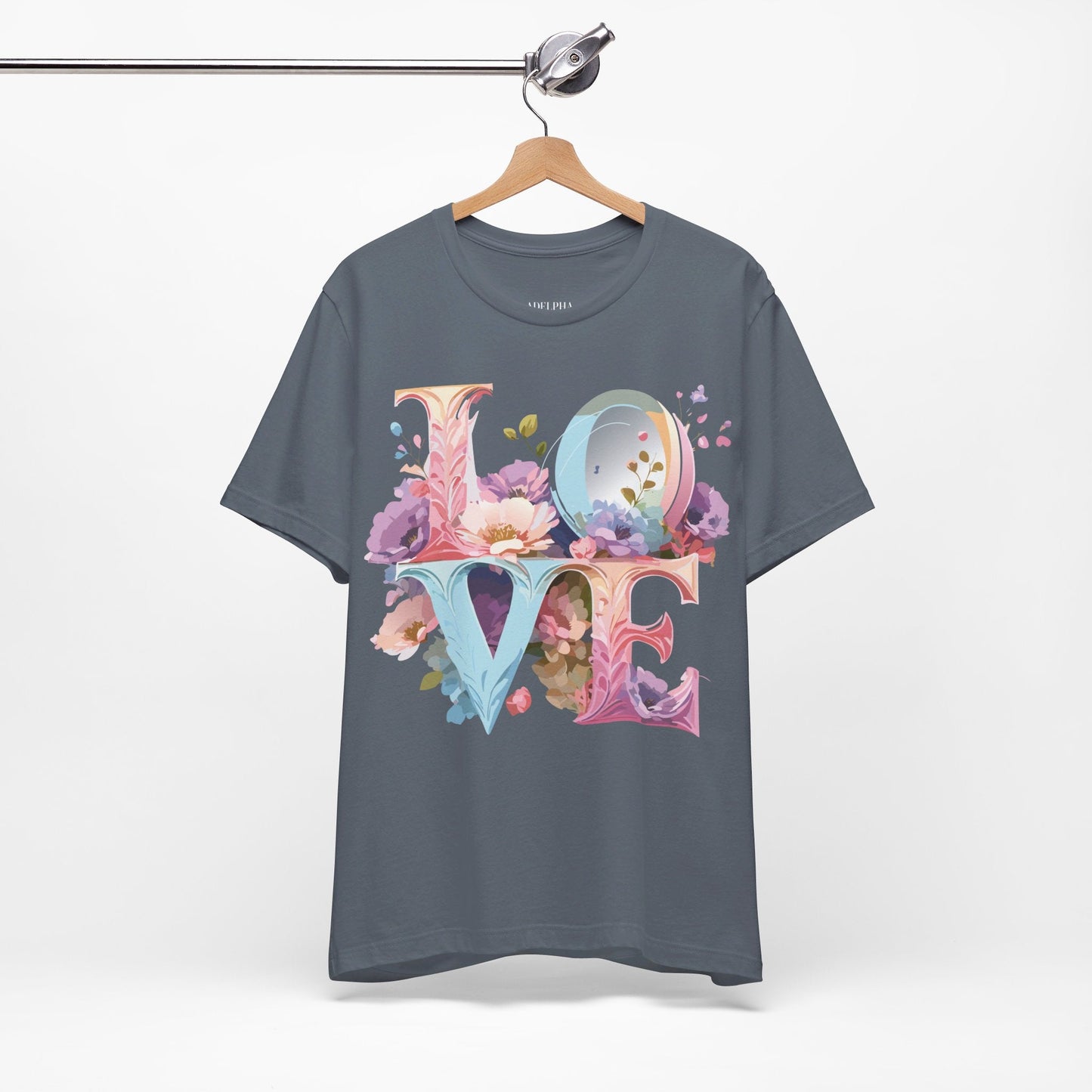 Valentine Graphic Tee Unisex Short Sleeve Shirt By Adelpha Premium Vintage Artwork